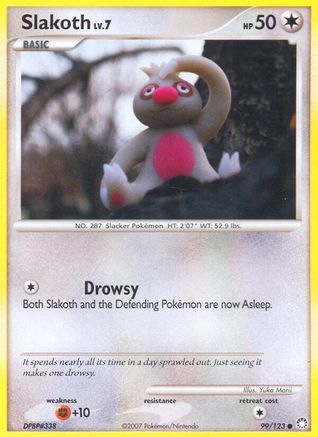 Slakoth 99/123 - Mysterious Treasures - Poke-Collect