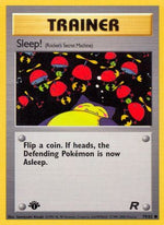 Sleep! 79/82 - Team Rocket 1st Edition - Poke-Collect