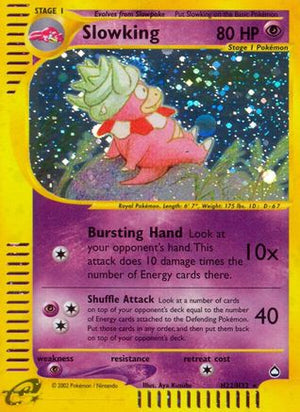 Slowking H22/147 - Aquapolis Holofoil - Poke-Collect