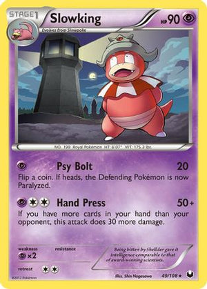 Slowking 49/108 - Dark Explorers Reverse Holofoil - Poke-Collect