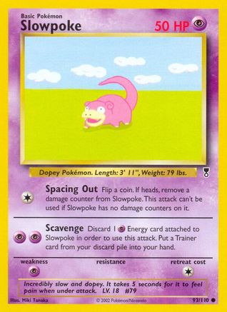 Slowpoke 93/110 - Legendary Collection Reverse Holofoil - Poke-Collect
