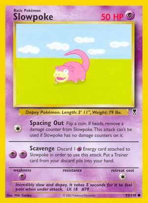 Slowpoke 93/110 - Legendary Collection Reverse Holofoil - Poke-Collect