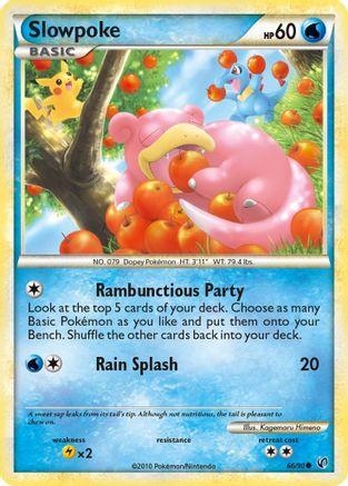 Slowpoke 66/90 - HSUndaunted - Poke-Collect