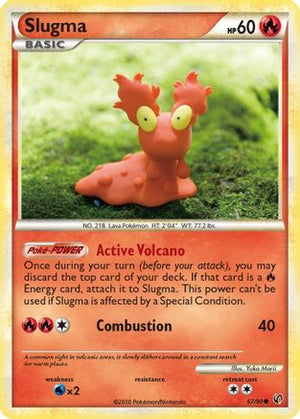 Slugma 67/90 - HSUndaunted - Poke-Collect