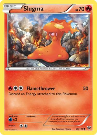 Slugma 20/146 - XY - Poke-Collect