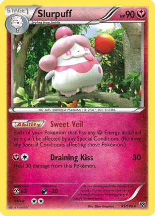 Slurpuff 95/146 - XY Reverse Holofoil - Poke-Collect