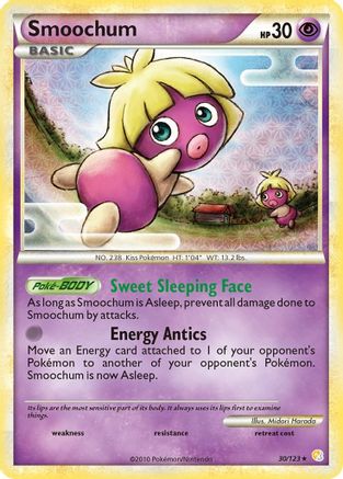 Smoochum 30/123 - HeartGold & SoulSilver Reverse Holofoil - Poke-Collect