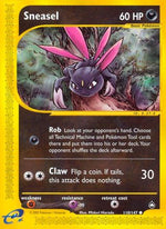 Sneasel 110/147 - Aquapolis Reverse Holofoil - Poke-Collect