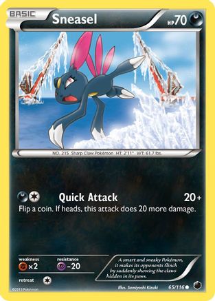 Sneasel 65/116 - Plasma Freeze - Poke-Collect