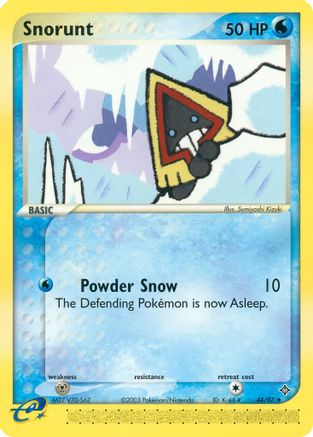 Snorunt 44/97 - Dragon - Poke-Collect