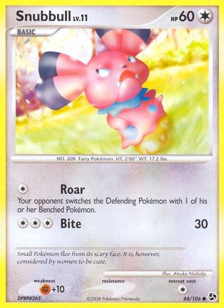 Snubbull 84/106 - Great Encounters - Poke-Collect