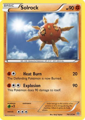 Solrock 74/135 - Plasma Storm - Poke-Collect