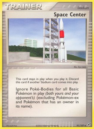 Space Center 91/107 - Deoxys - Poke-Collect