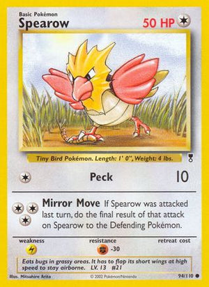 Spearow 94/110 - Legendary Collection Reverse Holofoil - Poke-Collect