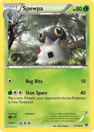 Spewpa 16/146 - XY - Poke-Collect