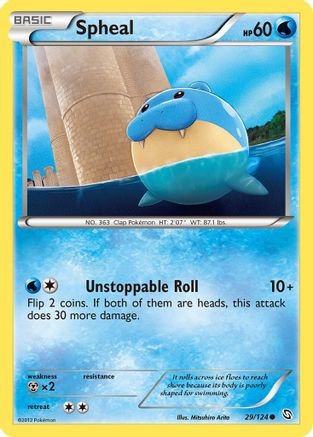 Spheal 29/124 - Dragons Exalted - Poke-Collect