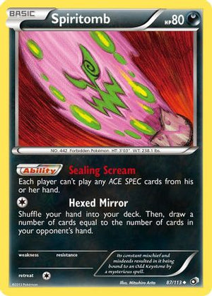 Spiritomb 87/113 - Legendary Treasures - Poke-Collect
