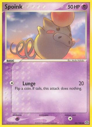 Spoink 66/106 - Emerald - Poke-Collect