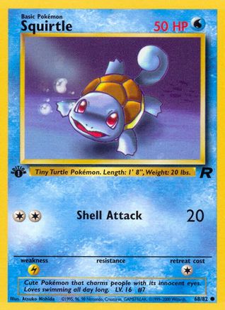 Squirtle 68/82 - Team Rocket Unlimited - Poke-Collect
