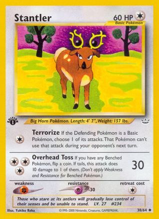 Stantler 38/64 - Neo Revelation Unlimited - Poke-Collect