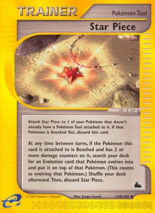 Star Piece 139/144 - Skyridge - Poke-Collect