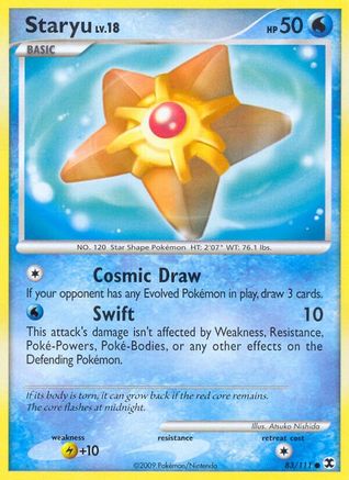 Staryu 83/111 - Rising Rivals - Poke-Collect