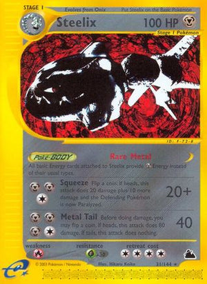 Steelix 31/144 - Skyridge Reverse Holofoil - Poke-Collect