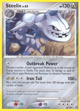 Steelix 28/100 - Stormfront - Poke-Collect