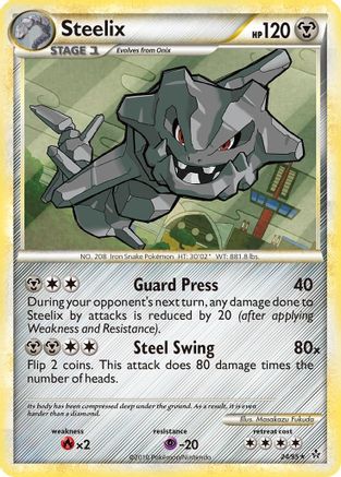 Steelix 24/95 - HSUnleashed Reverse Holofoil - Poke-Collect
