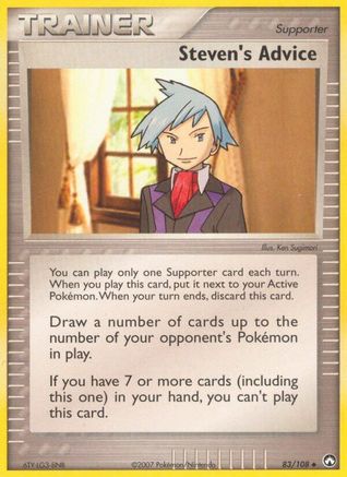 Steven's Advice 83/108 - Power Keepers - Poke-Collect