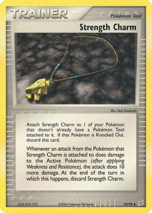 Strength Charm 74/95 - Team Magma vs Team Aqua Reverse Holofoil - Poke-Collect