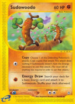 Sudowoodo 36/147 - Aquapolis Reverse Holofoil - Poke-Collect