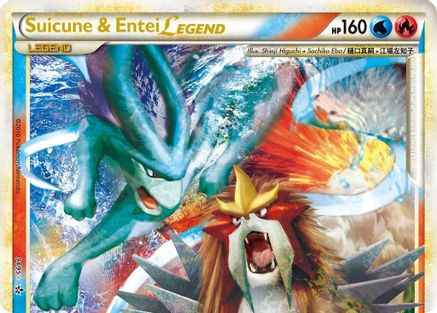 Suicune & Entei LEGEND 94/95 - HSUnleashed Holofoil - Poke-Collect