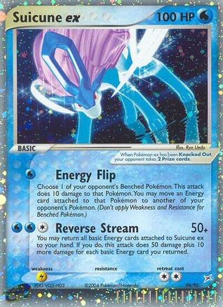 Suicune ex 94/95 - Team Magma vs Team Aqua Holofoil - Poke-Collect