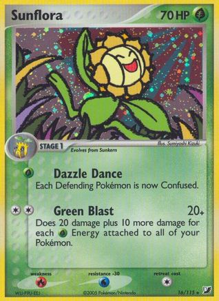 Sunflora 16/115 - Unseen Forces Holofoil - Poke-Collect