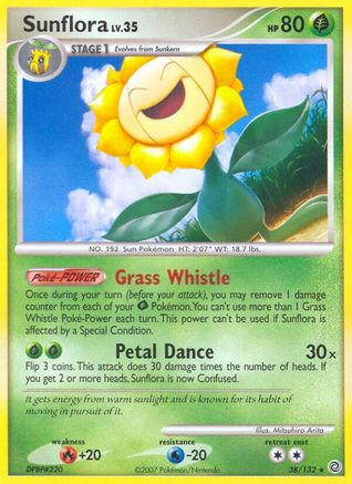 Sunflora 38/132 - Secret Wonders - Poke-Collect