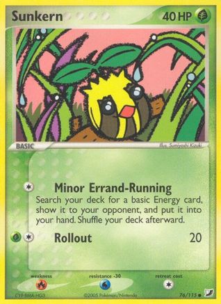 Sunkern 76/115 - Unseen Forces - Poke-Collect