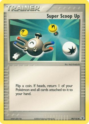 Super Scoop Up 99/112 - FireRed & LeafGreen Reverse Holofoil - Poke-Collect
