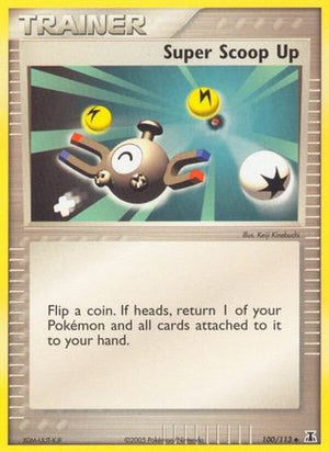 Super Scoop Up 100/113 - Delta Species Reverse Holofoil - Poke-Collect
