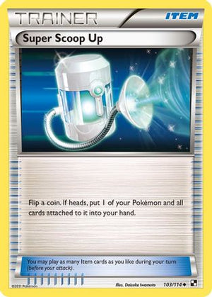 Super Scoop Up 103/114 - Black & White - Poke-Collect