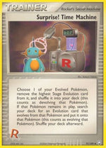 Surprise! Time Machine 91/109 - Team Rocket Returns Reverse Holofoil - Poke-Collect