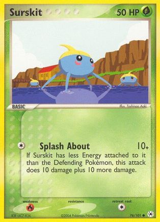 Surskit 76/101 - Hidden Legends Reverse Holofoil - Poke-Collect