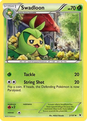 Swadloon 2/101 - Noble Victories - Poke-Collect