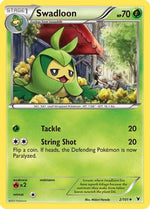 Swadloon 2/101 - Noble Victories Reverse Holofoil - Poke-Collect