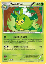 Swadloon 9/135 - Plasma Storm Reverse Holofoil - Poke-Collect