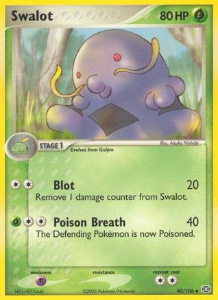 Swalot 40/106 - Emerald - Poke-Collect