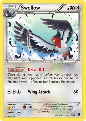 Swellow 103/146 - XY Reverse Holofoil - Poke-Collect