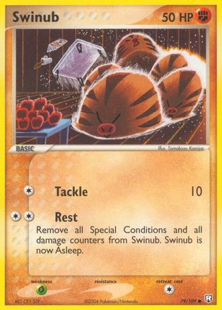 Swinub 79/109 - Team Rocket Returns Reverse Holofoil - Poke-Collect