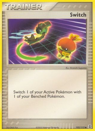 Switch 102/113 - Delta Species Reverse Holofoil - Poke-Collect