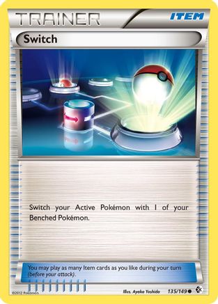 Switch 135/149 - Boundaries Crossed Reverse Holofoil - Poke-Collect